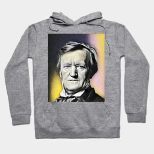 Richard Wagner Yellow Portrait | Richard Wagner Artwork 9 Hoodie